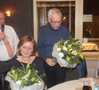 Luc Van Eeckhoudt werd gehuldigd Luc Van Eeckhoudt werd gehuldigd