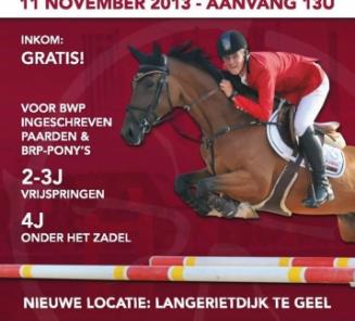 Laatste uren inschrijven!! Paardenshow 11 november op nieuwe locatie Laatste uren inschrijven!! Paardenshow 11 november op nieuwe locatie