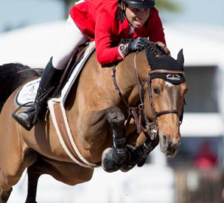 Leslie Burry- Howard & Gentille van Spieveld tweede in de World Cup manche Bromont Leslie Burry- Howard & Gentille van Spieveld tweede in de World Cup manche Bromont