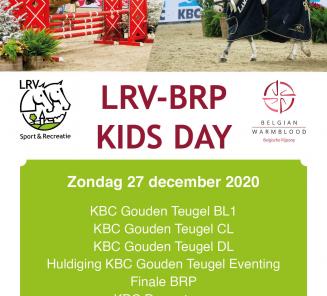 LRV-BRP Kids Day op 27 december LRV-BRP Kids Day op 27 december
