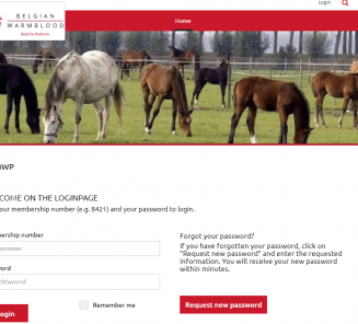 My BWP and online foal registration entirely renewed! My BWP and online foal registration entirely renewed!